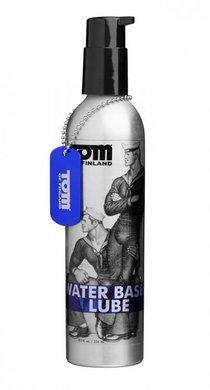 Tom of Fin. Water Based  Lube 8 Oz.