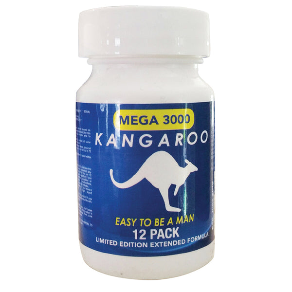 Kangaroo "Blue" For Him 12 Count Bottle