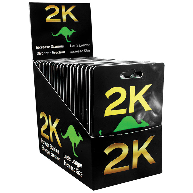 Kangaroo 2k - Green 2ct 30 Pc Display