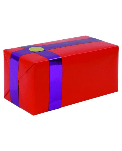 Gift Wrapping For Your Purchase (red W-purple Ribbon)-extra Day To Ship