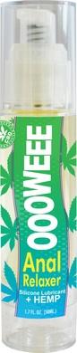 Oooweee Anal Relaxer Silicone Lubricant & Hemp -  1.7 Fl. Oz. - 50 Ml