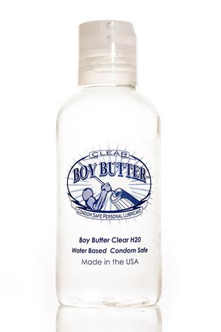 Boy Butter Clear H2o - 4 Oz.