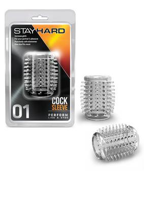 Stay Hard Cock Sleeve 01 - Clear