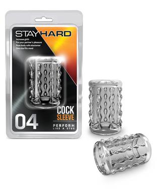 Stay Hard Cock Sleeve 04 - Clear