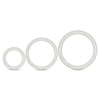 Performance - Vs4 Pure Premium Silicone  Cockring Set - White
