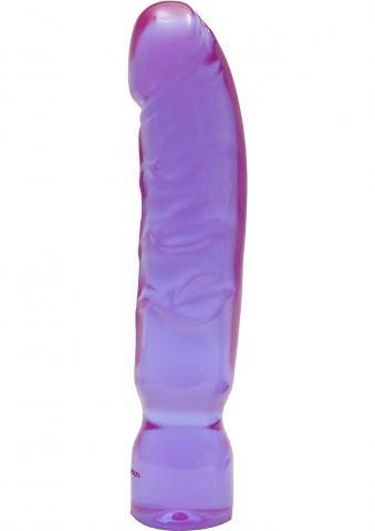Crystal Jellies Big Boy Dong 12-inch - Purple