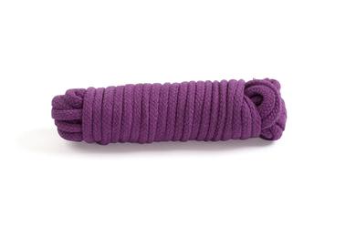 Japanese Style Cotton Bondage Rope - Purple