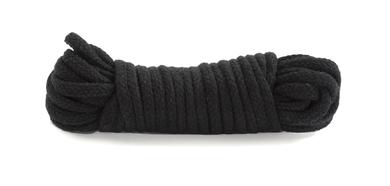 Japanese Style Cotton Bondage Rope - Black