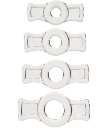 TitanMen Cock Ring Set - Clear