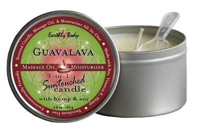 3 In 1 Guavalava Suntouched Candle With Hemp - 6.8 oz.