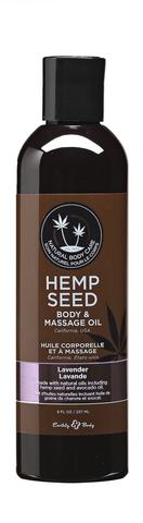 Lavender Hemp Seed Body And Massage Oil- 8 oz.