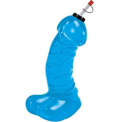 Big Dicky Chug Sports Bottle - Blue - 16 oz.