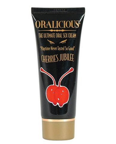 Oralicious: The Ultimate Oral Sex Cream, 2 oz. Tube - Cherry