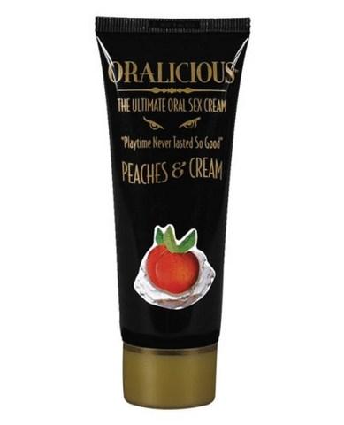 Oralicious: The Ultimate Oral Sex Cream, 2 oz. - Peaches And Cream