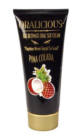 Oralicious: The Ultimate Oral Sex Cream, 2 oz. Tube - Pina Colada