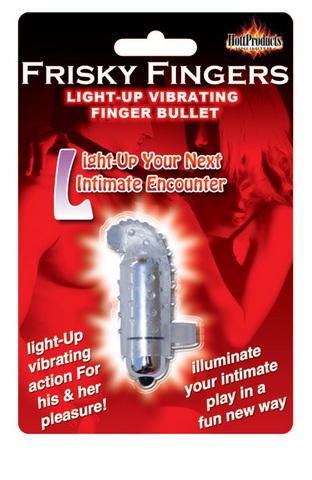 Light Up Frisky Fingers - Clear