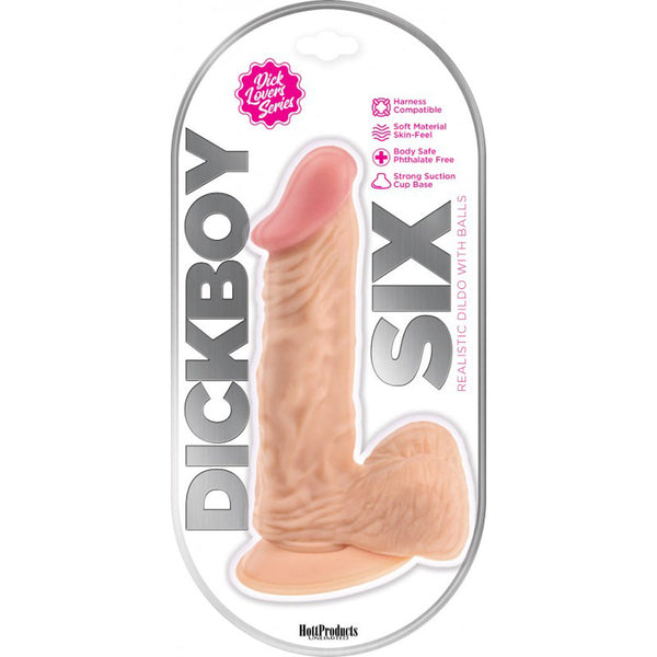 Dick Boy 6 Inch Dildo - Flesh