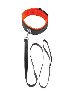 The 9's Orange is the New Black Short Leash - Black