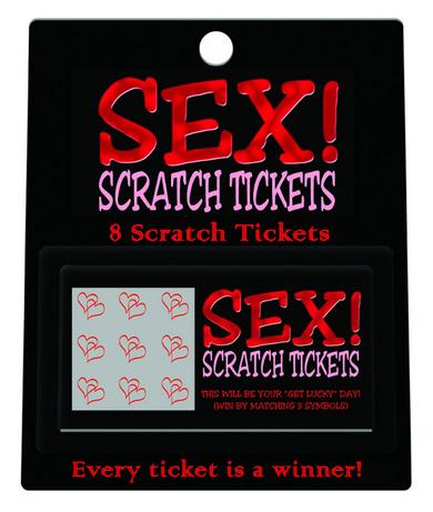 Sex Scratch Tickets