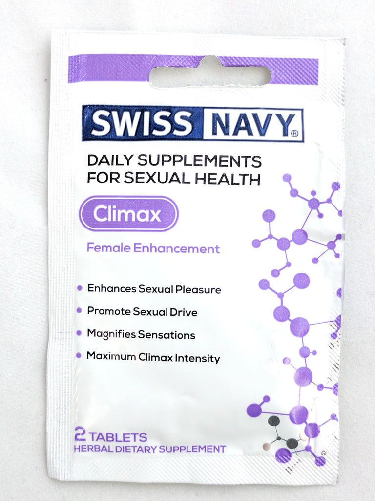 Swiss Navy Climax Female Enhancement - 2 Count Single Pack