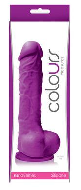 Colours Pleasures - 5" Dildo - Purple