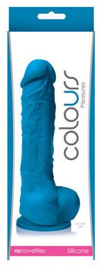 Colours Pleasures - 5" Dildo - Blue