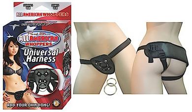All American Whoppers Universal Harness - Black