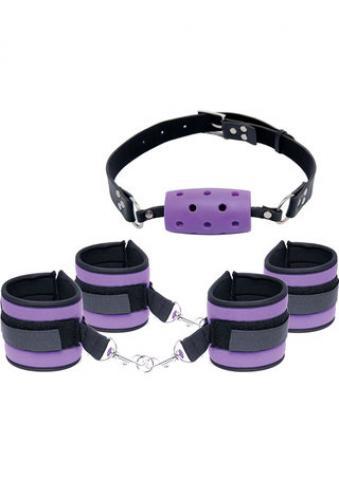 Fetish Fantasy Series Purple Pleasure Bondage Set - Purple