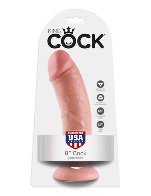 King Cock 8-inch Cock - Flesh