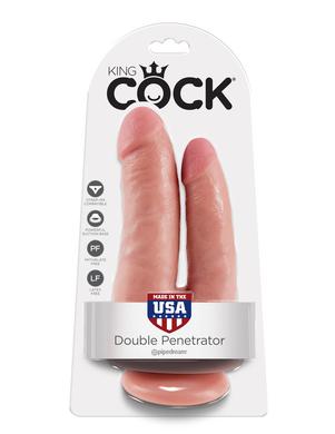 King Cock Double Penetrator  - Flesh