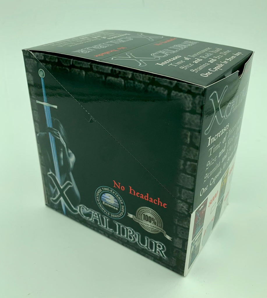 X Calibur Male Sexual Enhancement 24ct Display 11000 Platinum