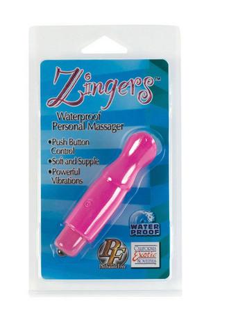 Zingers Waterproof Personal Massager - Pink