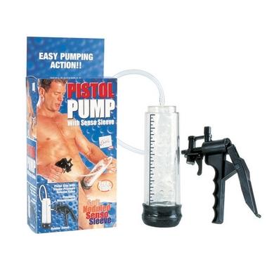 Pistol Pump With Senso Sleeve - Clear