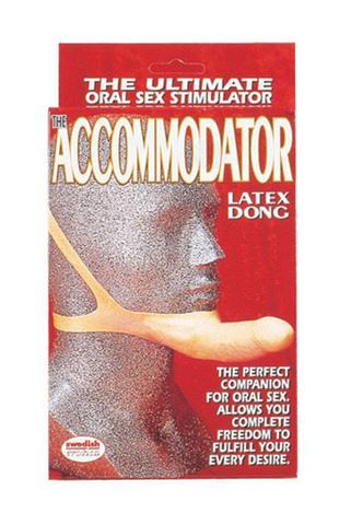 The Accommodator Latex Dong - Natural