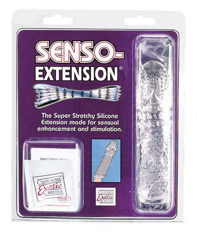 Senso Silicone Extension With Lube
