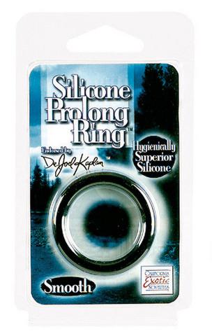 Dr. Joel Kaplan Silicone Prolong Ring - Smooth Black