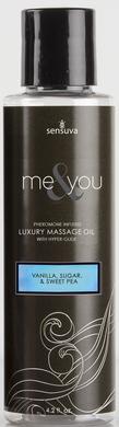 Me and You Massage Oil -  Vanilla Sugar and Sweet Pea -  4.2 Oz.