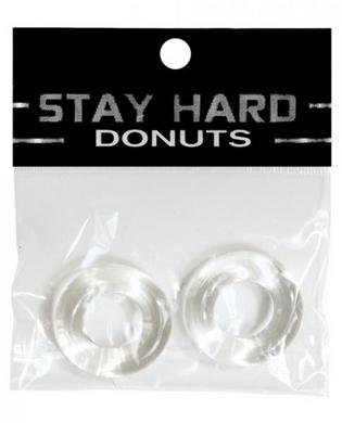 Stay Hard Donuts - 2  Pack  Clear