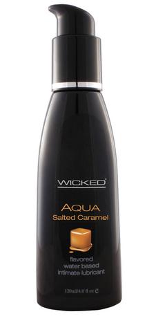 Aqua Salted Caramel Water-Based Libricant - 4 oz.