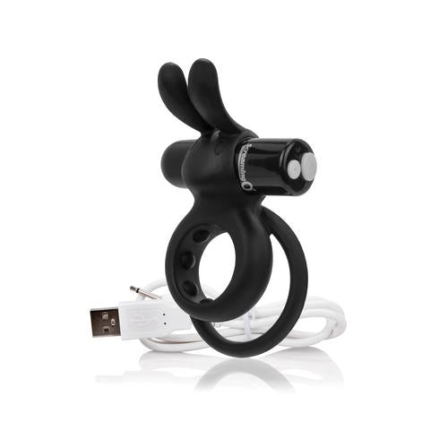 Charged Ohare Rechargeable Rabbit Vibe - Black