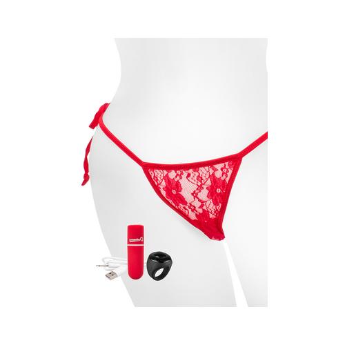 My Secret Charged Remote Control Panty Vibe - Red