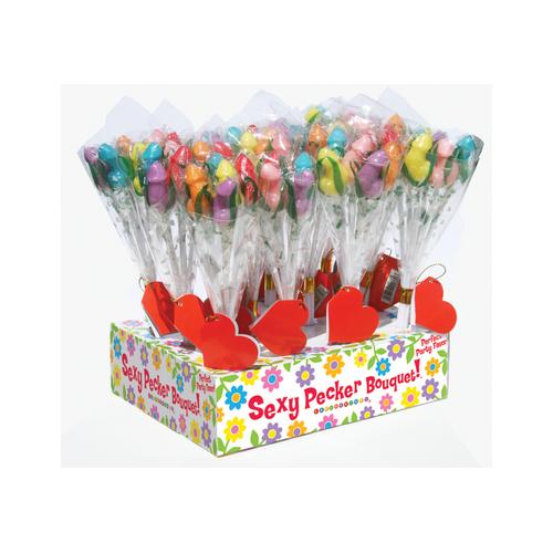 Candy Penis Bouquet - 12 Piece Display