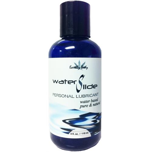 Earthly Body Water Slide Personal Lubricant - 4 Oz Bottle