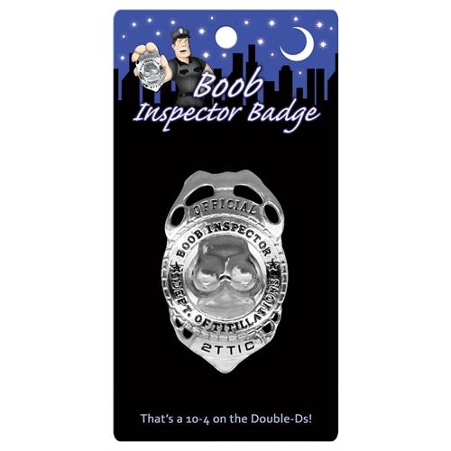 Boob Inspector Badge