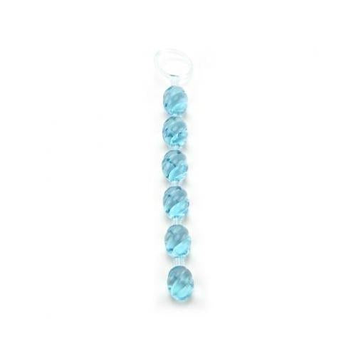 Swirl Pleasure Beads - Blue