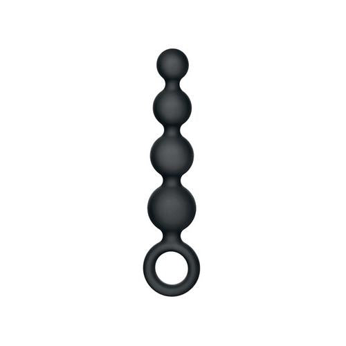 Silicone Booty Beads - Black
