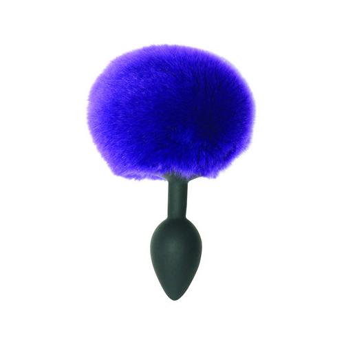 Sincerely Silicone Bunny Butt Plug - Purple